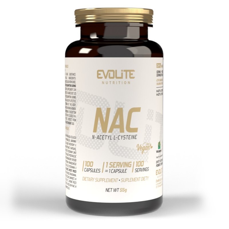 Evolite NAC 300mg - 100 Caps Evolite NAC 300mg - 100 Caps
