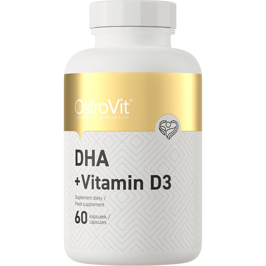 OstroVit DHA + Vitamin D3 - 60 Softgels OstroVit DHA + Vitamin D3 - 60 Softgels