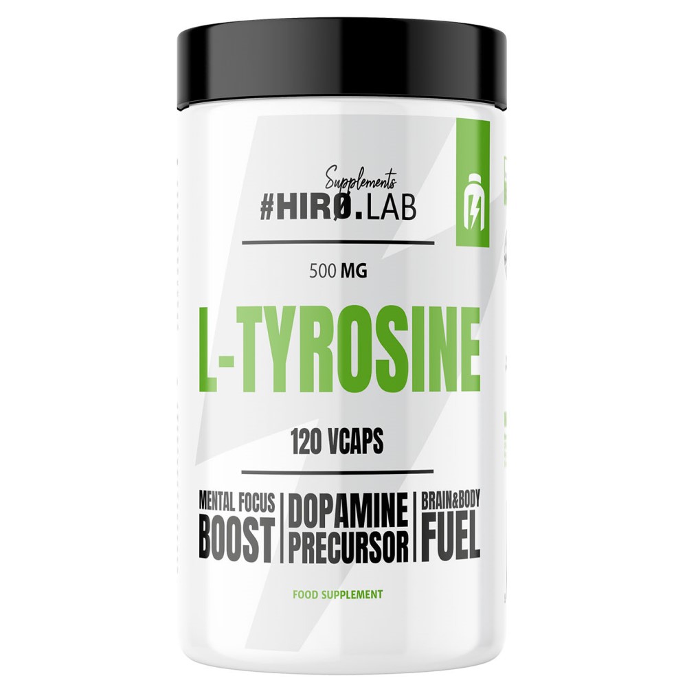 Hiro Lab L-Tyrosine 500 - 120 caps Hiro Lab L-Tyrosine 500 - 120 caps