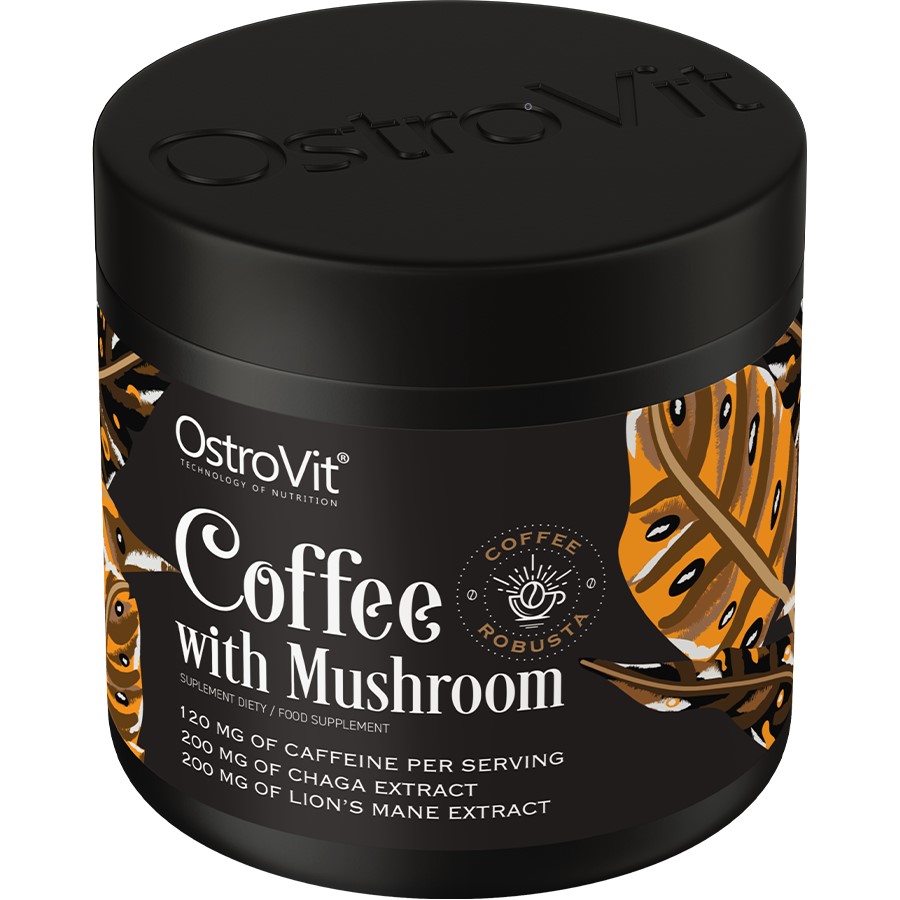 OstroVit Coffee with Mushrooms - 150g Natural OstroVit Coffee with Mushrooms - 150g Natural
