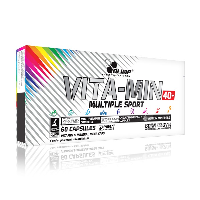 Olimp Vita-Min Multiple Sport 40+ - 60 Caps *40+ Formulated! Olimp Vita-Min Multiple Sport 40+ - 60 Caps *40+ Formulated!