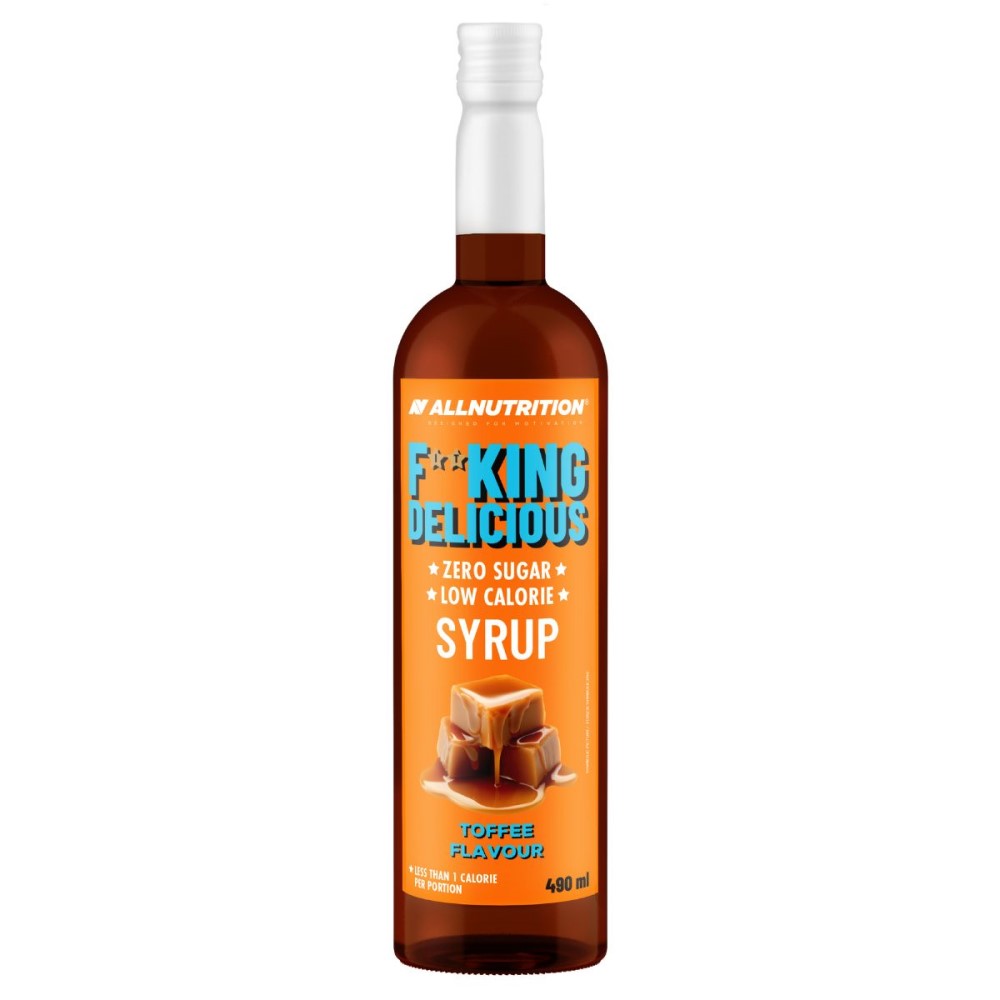 Allnutrition Fitking Delicious Syrup Zero Toffee - 490ml Allnutrition Fitking Delicious Syrup Zero Toffee - 490ml